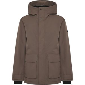 Didriksons - Liam - Regenjas - Bruin - Regular Fit - Waterdicht 10.000 mm