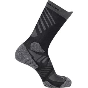 Aero Crew - Hardloopsokken - Zwart - Polypropyleen