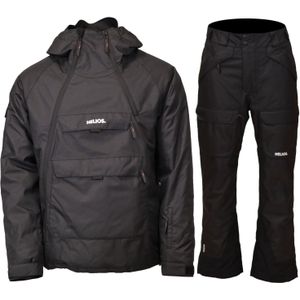 Helios Blaze, ski set voor heren, zwart