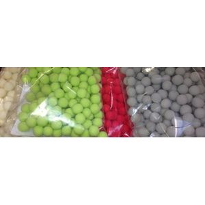 Oasis- Rainbow MARBLES Knikkertjes 1 cm. +/- 45-50 stuks - 46 Zilvergrijs 1 cm Oasis- Rainbow®