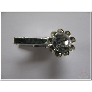 Flowerclip Metal Strassbloem knijpertjes 24st Bloemenknijpertje