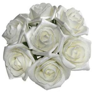 foam roos Emilia antique creme doos 42 foam roos Emilia