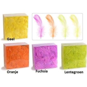 Veren Echte veertjes Fuchsia 20 gram