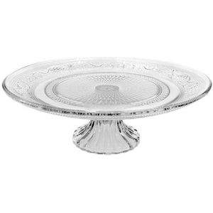 glazen taartplateau blokker