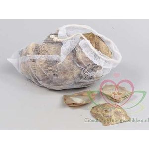 Mother of Pearl stukken schelpen +/- 500 gram