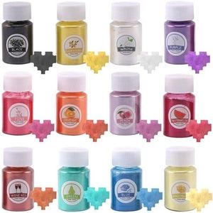 Pigment Pearlfinish parelmoer poeder kleurstof voor Epoxy en nagels Pink