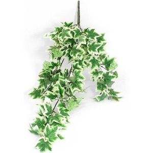 Hanger vuller Hedera bont FLOCKED IVY  Groen e hangplanten
