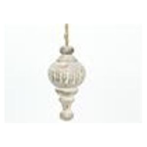 Mooie Krans hanger Bobbins D7.0h14.0 Houten Hanger voor toef of krans