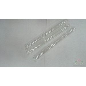 Reageerbuisjes test tube glas 15 cm Ø1.5 cm set 12 stuks