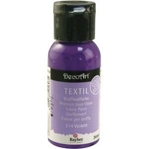 Textielverf Stoffenverf, flacon à 34 ml, Violet Textielverf