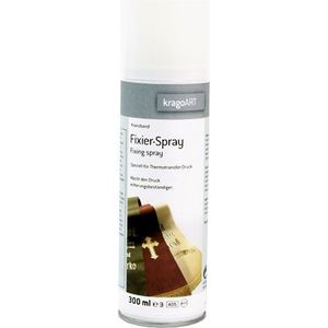 Fixeerspray voor bedrukt lint 300cc Fixeerspray voor bedrukt