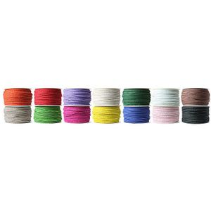 Bindwire papierdraad 100 m 2 mm Rood 19 Bindwire papier