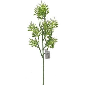 Corsagevuller Plastic Berry White Green 38 cm