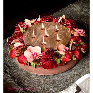 Designring / urnenring oase voor verse bloemen 37 cm.