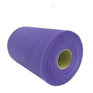 Actie Tule 15 cm. Gekleurd rol 22 meter - C26 Deep Purple Supergoedkoop