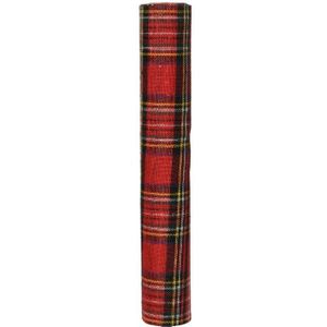 Decostof - Tafelloper - Multi - Tartan Schotse Ruit - 200 cm x 35 cm - Polyester