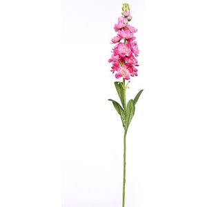 Matthiola zijde 83cm. STOCK FLOWER SPRAY PINK/st Matthiola incana