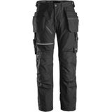 Snickers 6214 RuffWork Canvas+ Werkbroek Met Holsterzakken - Zwart - Maat 058