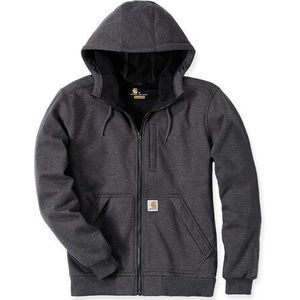 Carhartt 101759 Wind Fighter Hooded Sweatshirt - Relaxed Fit - Carbon Heather - S