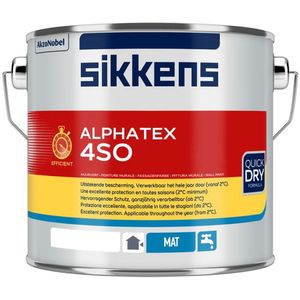 Sikkens Alphatex 4SO Mat Buitenmuurverf - Op Kleur Gemengd - 2,5L