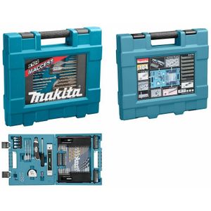 Makita D-31778 104 Delige Accessoire, Bit & Boren Set In Koffer