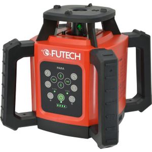 Futech Para Groen Rotatie Laser + Para Mm Ontvanger In Koffer - 300m