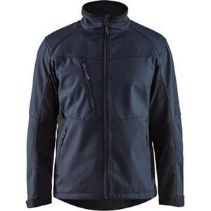 Blåkläder 4950 Softshell Jack - Donker Marineblauw/zwart - L