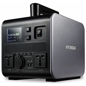 Hyundai 55431 Draagbare Li-Ion AC/DC Powerstation - 500 W