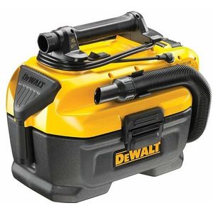 Dewalt Nat-/droogzuiger - 7,5L tankvolume, 954 l/min zuigvermogen - Compatibel met Dewalt XR accu's - DCV584L, zwart/geel