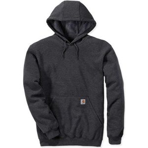 Carhartt K121 Midweight Hooded Sweatshirt - Original Fit - Carbon Heather - XL
