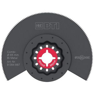 Multizaag SL134 Starlock Multitool Segmentzaagblad - Halve Maan - BIM - 85 Mm
