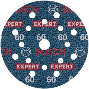 Bosch 2608902399 EXPERT Schuurschijf O780 Met Film Onderlaag - 125 Mm - K60 (6 Stuks)