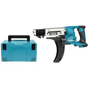 Makita DFR550Y1J 18V Li-Ion Accu Schroefautomaat / Bandschroefmachine Body + (1x 1.5Ah Accu) In Mbox - 25-55mm
