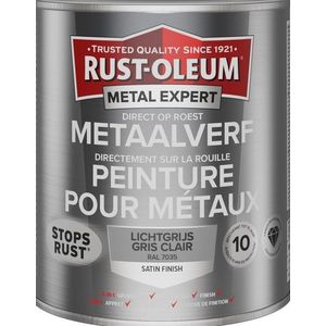 Rust-Oleum MetalExpert Zijdeglans - RAL 7035 Lichtgrijs - 0,40L