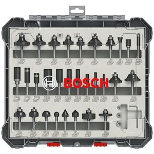 Bosch 2607017474 30-delige Frezenset In Cassette - 6mm