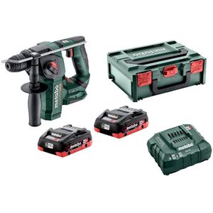 Metabo BH 18 LTX BL 16 18V Li-ion Accu SDS-plus Boorhamer Set (2x 4.0Ah Accu) In MetaBox - 1.3J