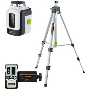 Laserliner SmartLine-Laser Set 360 Incl. Statief En Ontvanger In Tas - Groen - 30m - 2 Lijnen