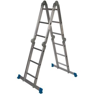 Silverline 953474 Multifunctionele Ladder Met Platform - 3,6m