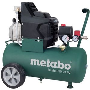 Metabo Basic 250-24 W Compressor - 1500W - 8 Bar - 24L - 95 L/min