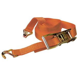 Delta DELTASLING Sjorband Met Ratel - 25 Mm X 7 Meter - 500 DaN - Oranje