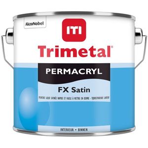 Trimetal Permacryl FX Satin - Op Kleur Gemengd - 2,5L