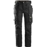 Snickers 6241 AllroundWork Stretch Werkbroek Met Holsterzakken - Zwart - Maat 058