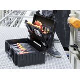 Wiha Gereedschapskoffer (met inhoud) 81-delig Electricien, Handwerker, Leerling, Professioneel, VDE (l x b x h) 510 x 4