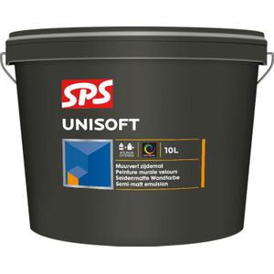 SPS Unisoft Muurverf - Op Kleur Gemengd - 4L