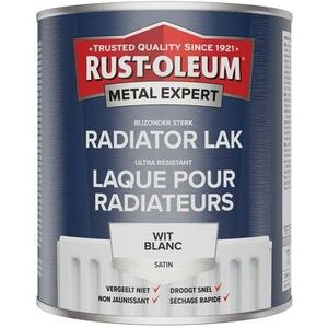 Rust-Oleum Radiator Zijdeglans Spuitbus - Wit - 0,4L