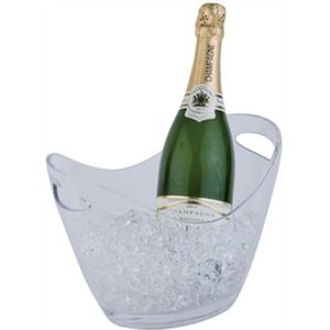 Champagne Bowl - Helder - Max. 2 Flessen