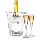 Wijnkoeler / Champagnekoeler | 220x185x226(h)mm | Transparant