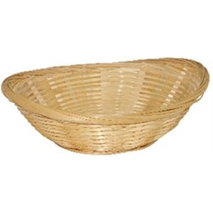 Broodmand - Riet - Bruin - Handgeweven