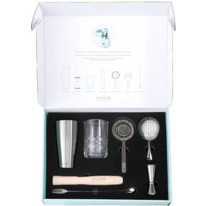 Cocktail Set Box - Inclusief mixglas en muddler