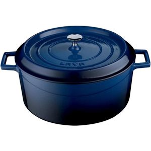 Lava Gietijzeren Braadpan Ø28 Blauw |